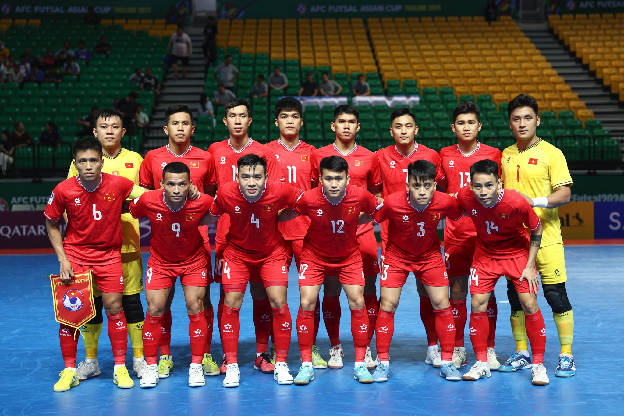 dT futsal Viet Nam vs Uzbekistan. anh: AFC