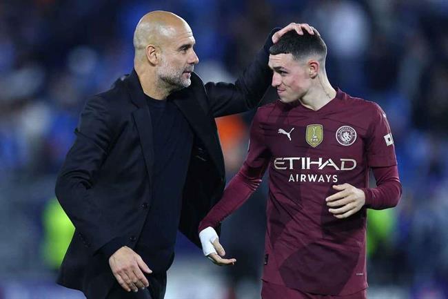 Pep Guardiola Phil Foden